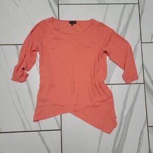 The Limited Minimalist Orange top xs